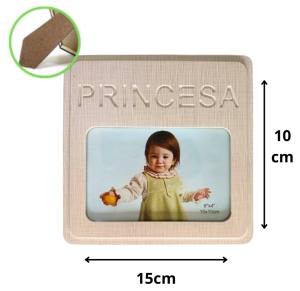 PORTA RETRATO PL 10X15 PRINCESA - B133