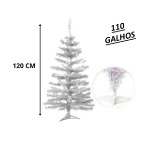 NT - ARVORE DE NATAL 120CM BR 110G - NTY11120