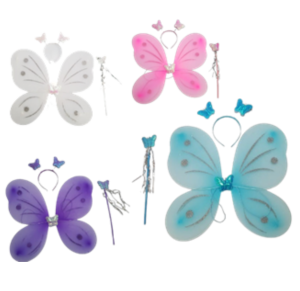 ASA BORBOLETA C/VARINHA E TIARA - 4180