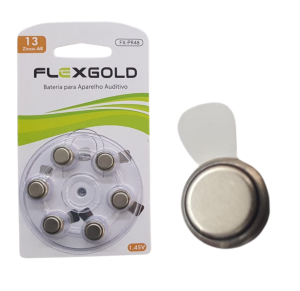 BATERIA P/AP. AUDITIVO 13 C/6 UNID - FX-PR48