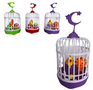 GAIOLA C/PASSARINHO MUSICAL - 5508A