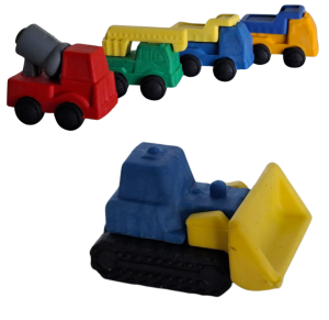 BORRACHA ESCOLAR SORTIDA C/12 PÇS - HE40704