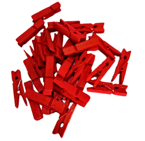 MINI PREGADOR 3,5CM C/30 PÇS SORTIDO - HD70330