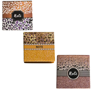 BLOCO DE ANOTAÇÃO 7,4X7,4CM C/68FLS - HA80214