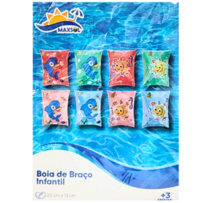 BOIA DE BRAÇO 23X13CM SORTIDA - AKT4158