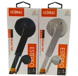 FONE DE OUVIDO REDONDO C/MICROFONE - LE-0205