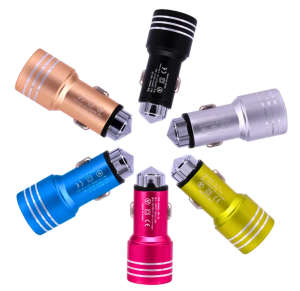 CARREGADOR VEICULAR PLUG 3.4A - LE-525