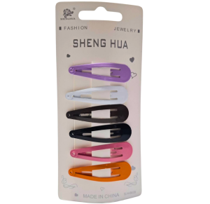 PRESILHA TIC TAC COLOR C/5CM - C/6 PÇS - LP6702