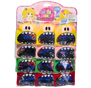 ELASTICO SILICONE C/12 CARTELAS C/150 PÇS - GA7566