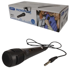 MICROFONE C/FIO CABO P10 - KP-M0001