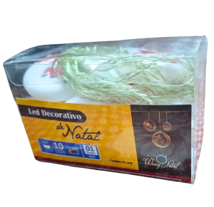 NT - PISCA LED 10L BOLA AMBAR 6X200CM- NTN1080C220V