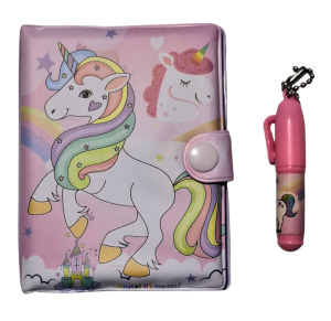 CADERNETA UNICORNIO C/CANETA - MJ-12-76B