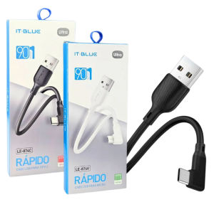 CABO V8 3.1A C/1M - 90º - LE-874V